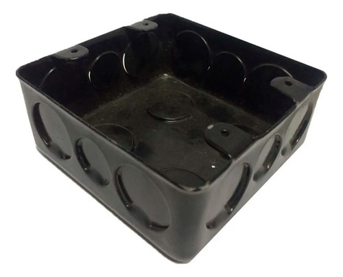 Caixa Luz 4x4 Chapa Embutir Esmaltado