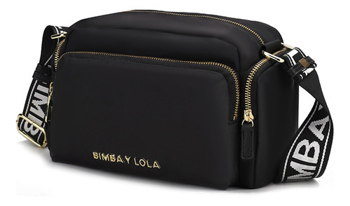 Bolso Moderno Para Mujer Bimba And Lola De Nailon Negro