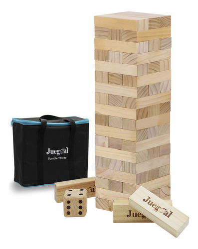 Juego De Bloques Para Torre De Vaso Madera Gigante Apilables