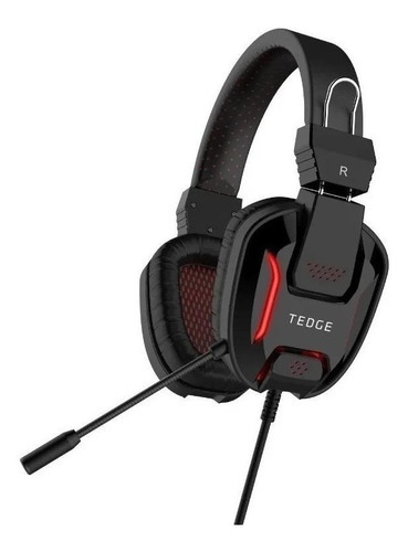 Fone de ouvido gamer Tedge preto