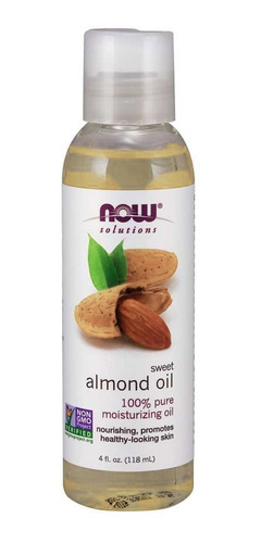 Óleo De Amêndoas Doce Now 100% Puro Almond Oil Importado 