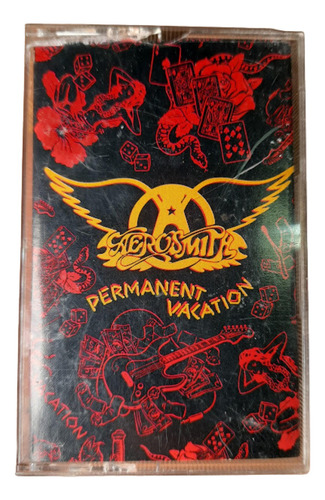 Aerosmith Permanent Vacation Fita Cassete Em Bom Estado!!