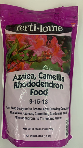 Ferti-lome Azaleas, Camelias, Rhododendron Alimentos 9 15 13