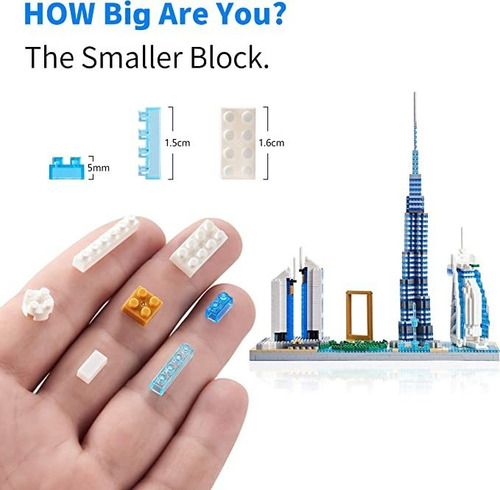 Yujns Dubai Skylines Architecture Model Kits Micro B
