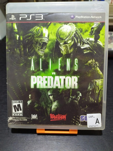 Aliens Vs. Predator Playstation 3, Físico, Usado
