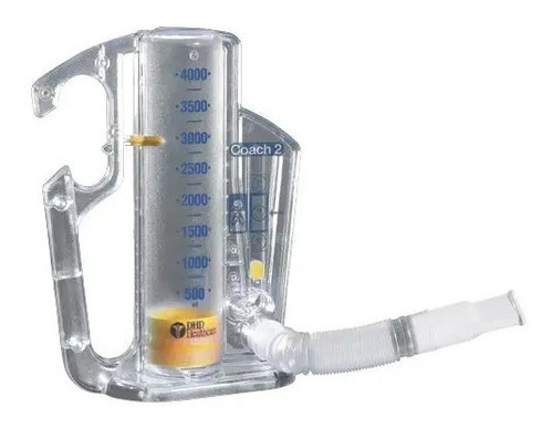 Coach2 4000 Ml Espirometro Ejercitador Pulmonar Volumetrico