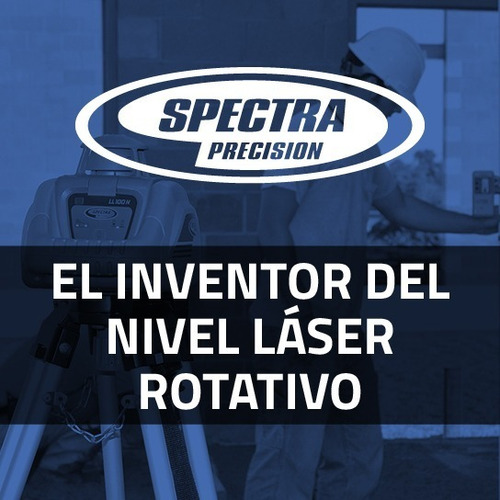 Nivel Láser Marca Spectra Ll 100 + Estuche Con Trípode