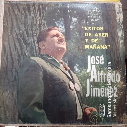 Vinilo Jose Alfredo Jimenez Exitos De Ayer Y De Mañana F4