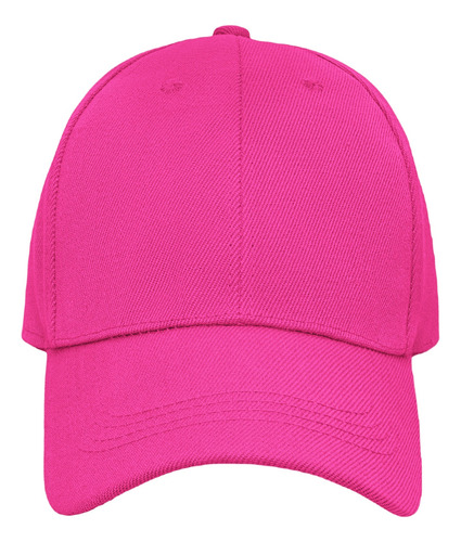 Gorras Acrílico Lisa Mayoreo Bordar Packs 8 10 12 15 20 25 Fucsia 15 Piezas