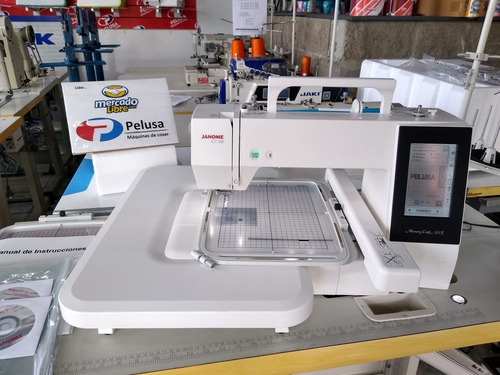 Imagen 7 de 8 de Bordadora Janome 500 E + Kit 3 Tijeras Y 17 Hilos De Regalo!