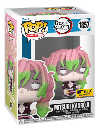 Boneco Funko Pop Demon Slayer Mitsuri Machucada 1857