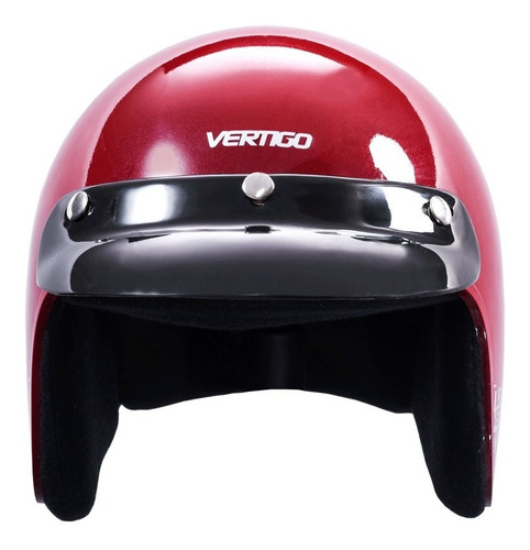 Imagen 3 de 6 de Vértigo Pack X 10 Casco Moto Abierto V10.