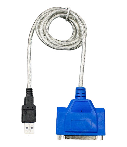 Cable Usb A Puerto Paralelo Hembra Db25