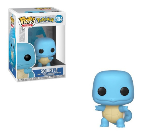 Imagem 3 de 3 de Boneco Funko Pop! Pokémon - Squirtle