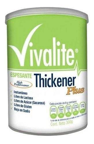 Vivalite Espesante Tarro 300 Grs. Plus. Agronewen.