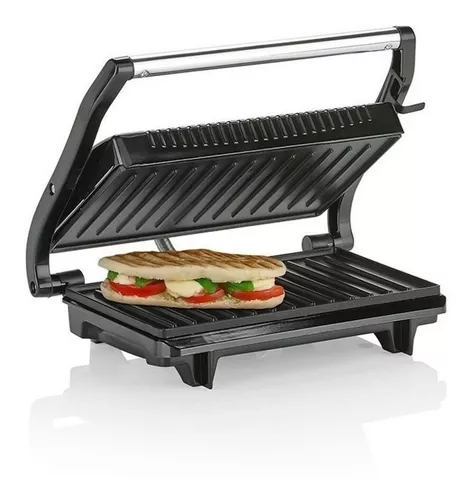 Grill Parrilla Eléctrica Sandwichera Plancha Carne Winco W14