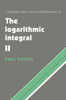 Libro The Logarithmic Integral: Volume 2 - Paul Koosis