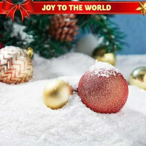 Nieve Artificial 280g Para Árbol De Navidad Y Decoración