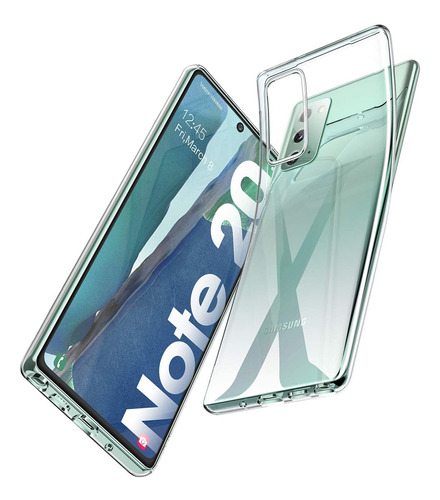 Funda Goma Estuche Transparente P/  Samsung Galaxy Note 20