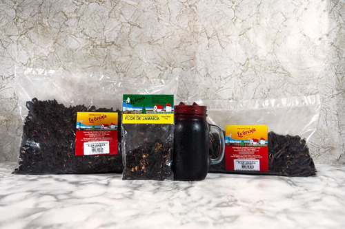 Imagen 2 de 3 de Flor De Jamaica 500g - g a $89