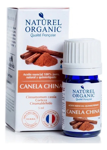 Aceite Esencial De Canela China 5ml Naturel Organic