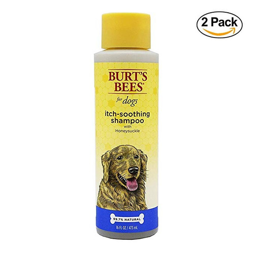 Las Abejas De Burt Para Perros Natural Itch Champú Suavizant