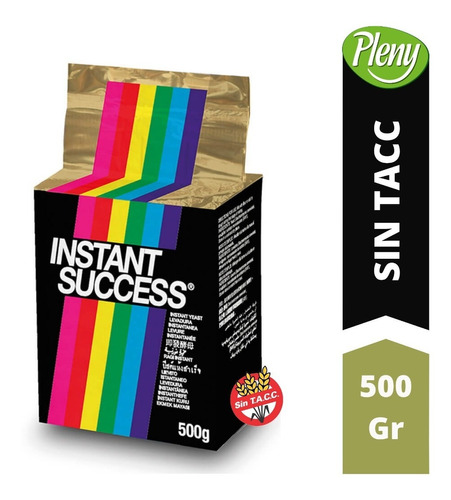 Levadura Masa Dulce Instant Success X 500 Gr - Sin Tacc