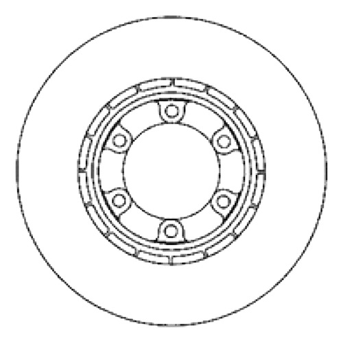 Disco Freno Delantero (277mm) Hyundai Galloper 2