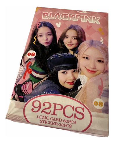 Set 60 Lomo Card Blackpink + 32 Stickers The Girls K-pop V2