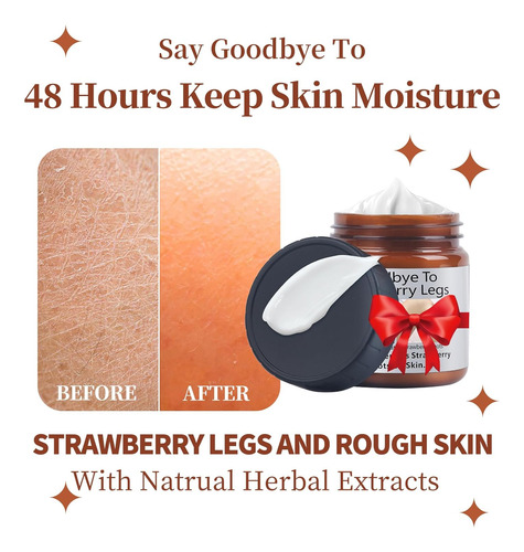 Tratamiento De Piernas De Fresa Crema Para El Cuerpo Tratami