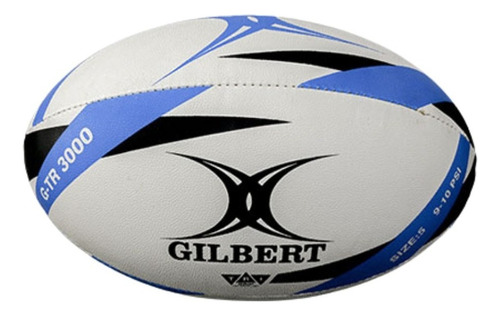 Pelota Rugby Gilbert Gtr3000 N5 Entrenamiento Color Azul