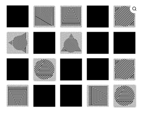 Memorice Abstracto Patrones - Juego Mesa - Español / Diverti