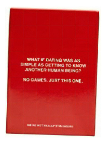 We're Not Really Strangers Card Game Honest Dating Expansion