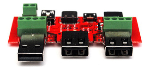Placa De Conmutación De Entrada Multiple Usb C Lightning Etc