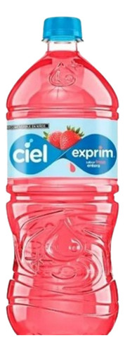 Agua Ciel Exprim Fresa 1l 6 Pzs