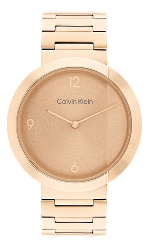 Reloj Calvin Klein Eccentric Para Mujer De Acero 25200291 Ss