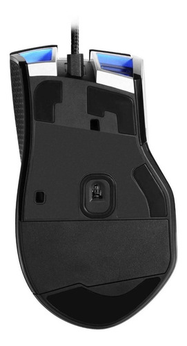 Mouse gamer de juego Evga X17 black