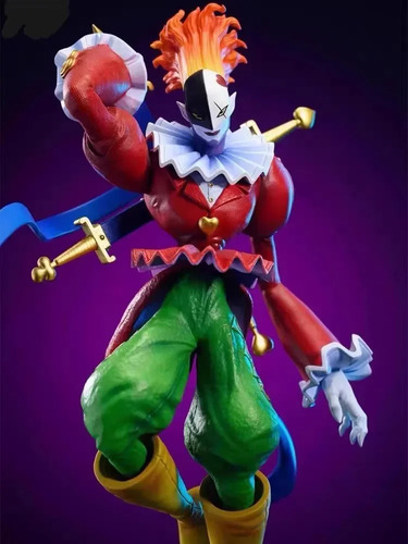 Figura Digimon Piedmon Piemon Arlequín Payaso Demoníaco 23cm
