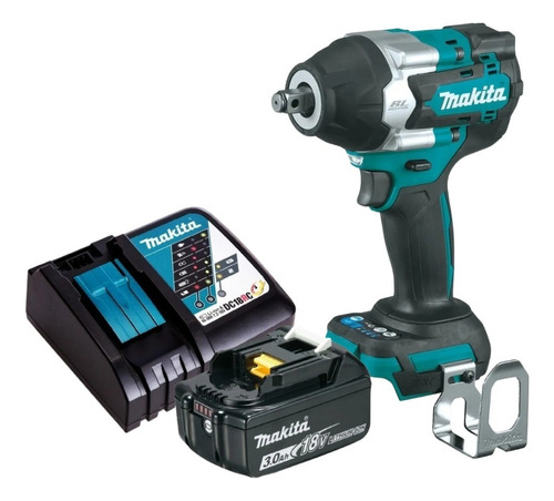 Chave De Impacto 1/2 18v Dtw700 18v Bateria 3ah Makita Biv