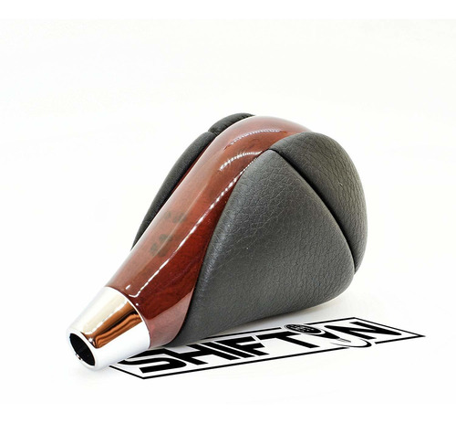 Shiftin De Piel Rojo Cereza Madera De Nogal Gear Shift Knob