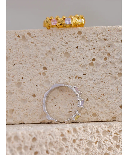 Piercing De Plata 925 Zirconias Multicolor Argolla Earcuff