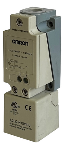 New Omron E2q2-n15y4-u / E2q2n15y4u Plug-in Proximity Se Bbz
