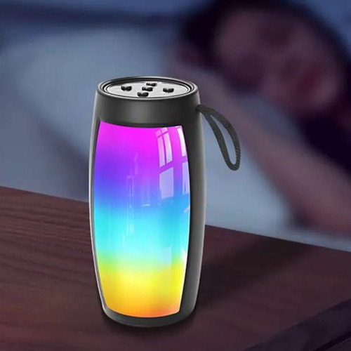 T 2 Piezas Bocina Bluetooth Portátil Altavoz Subwoofer Usb