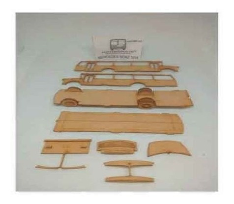 Nico Colectivo Merced Benz 1114 Kit Fibrofacil H0 (mnc 95)