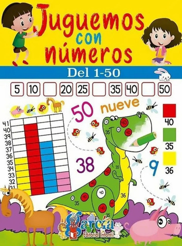 Paquete Juguemos Con Números Del 1-50 (20 Piezas)