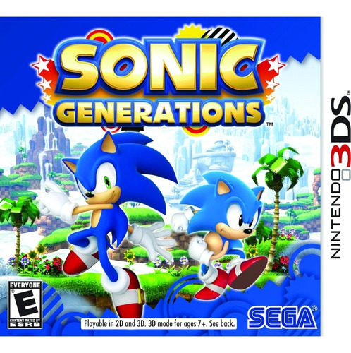 Sonic Generations Nintendo 3ds 