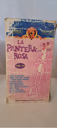 Vhs La Pantera Rosa Vol. 6