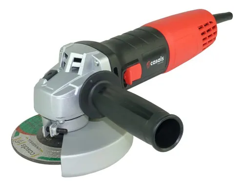 Amoladora Angular Casals Cag 7/115 Color Rojo + Accesorio