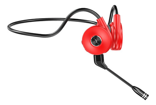 Paquete De Auriculares Para Entrenar Y Correr, Color Rojo, 1