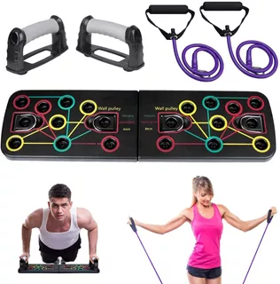 Sistema Para Flexiones De Brazo Portable Push Up Power Press